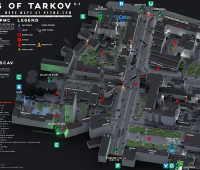 Streets of Tarkov Map