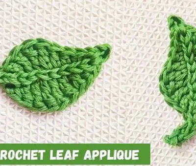 Crochet leaf Design